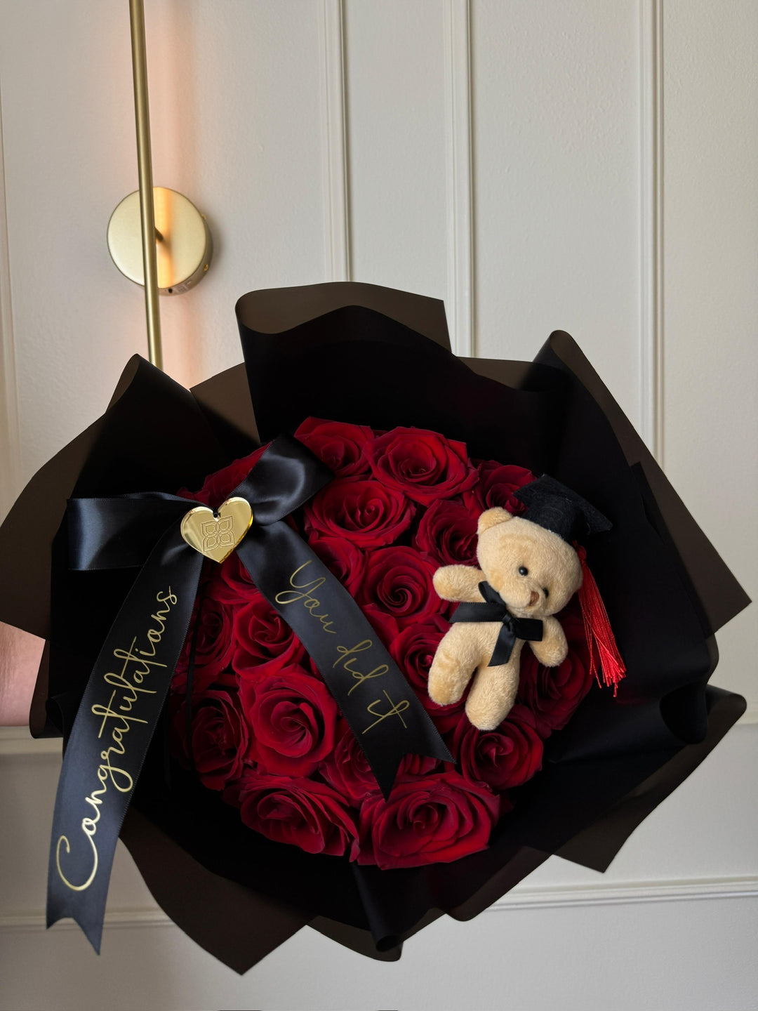 25 Red Roses Graduation