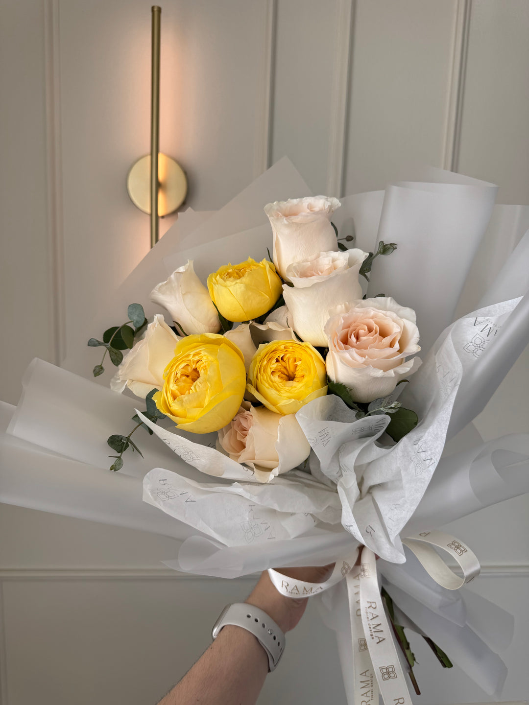 Sunshine Kiss Bouquet | Rama Floral Design